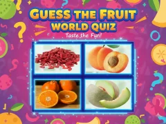 Гульня Guess The Fruit World Quiz онлайн