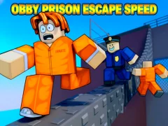 Гульня Obby Prison Escape Speed онлайн