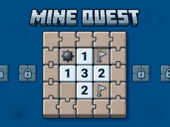 Гульня Mine Quest онлайн