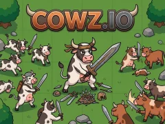 Гульня Cowz.io онлайн