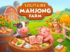 Гульня Solitaire Mahjong Farm онлайн