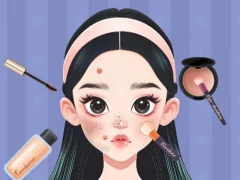 Гульня Skincare ASMR Makeover онлайн