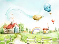 Гульня Cartoon Dreaming Scences онлайн