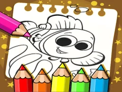 Гульня Finding Nemo Color Book онлайн