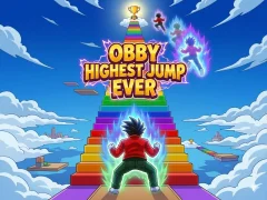 Гульня Obby Highest Jump Ever онлайн