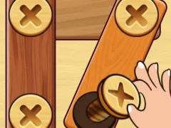 Гульня Screw Nuts & Bolts: Wood Solve онлайн