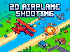 Гульня 2D Airplane Shooting онлайн