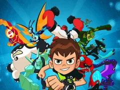 Гульня Ben 10 Hero time онлайн
