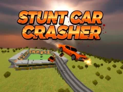Гульня Stunt Car Crasher онлайн