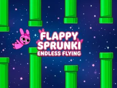Гульня Flappy Sprunki Endless Flying онлайн