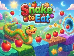 Гульня Snake to Eat онлайн