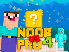 Гульня Noob vs Pro 4 Lucky Block онлайн