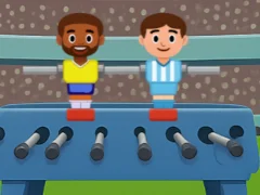 Гульня Kick Pong Table Soccer онлайн
