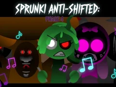 Гульня Sprunki Anti-Shifted: Phase 4 онлайн