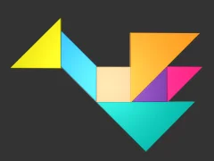 Гульня 3d Tangram онлайн