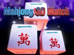 Гульня Mahjong 3D Match онлайн