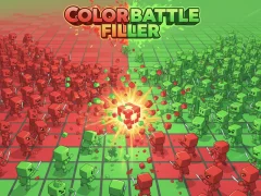 Гульня Color Battle Filler онлайн