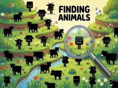 Гульня Finding Animals онлайн