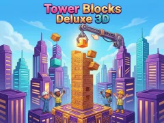 Гульня Tower Blocks Deluxe 3D онлайн