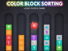 Гульня Color Block Sorting онлайн