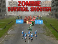 Гульня Zombie Survival Shooter онлайн