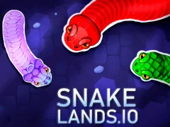 Гульня Snake Lands.io онлайн