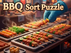 Гульня BBQ Sort Puzzle онлайн