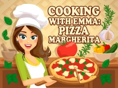 Гульня Cooking with Emma Pizza Margherita онлайн