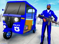 Гульня Police Auto Rickshaw Taxi онлайн