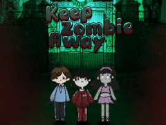 Гульня Keep Zombie Away онлайн