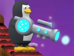 Гульня Penguin vs Snowmen онлайн