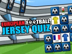 Гульня European Football Jersey Quiz онлайн