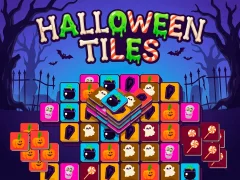 Гульня Halloween Tiles онлайн