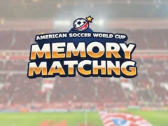 Гульня American Soccer World Cup Memory Matching онлайн