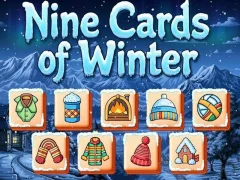 Гульня Nine Cards Of Winter онлайн