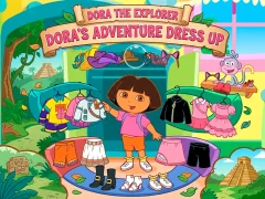 Гульня Dora The explorer Dora's Adventure Dress Up онлайн