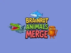 Гульня Brainrot Animals Merge онлайн