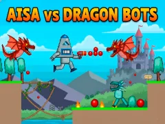 Гульня Aisa Vs Dragon Bots онлайн