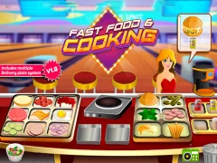 Гульня Fast Food & Cooking онлайн