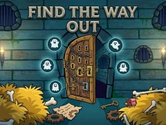Гульня Find the Way Out онлайн