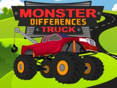 Гульня Monster Truck Differences онлайн