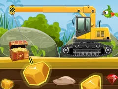 Гульня Gold Truck Crane онлайн
