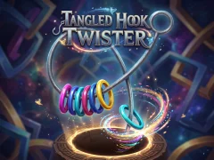 Гульня Tangled Hook Twister онлайн