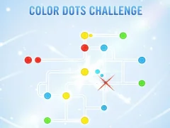 Гульня Color Dots Challenge онлайн