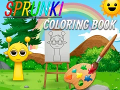Гульня Sprunki Coloring Book онлайн