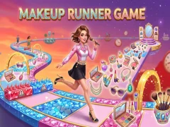 Гульня Makeup Runner Game онлайн