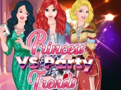 Гульня Princess vs Party Trends онлайн