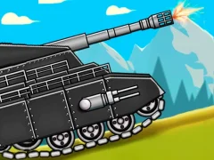 Гульня Tank Fury: Boss Battle 2D онлайн