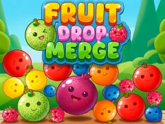 Гульня Fruit Drop Merge онлайн