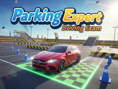 Гульня Parking Expert: Driving Exam онлайн